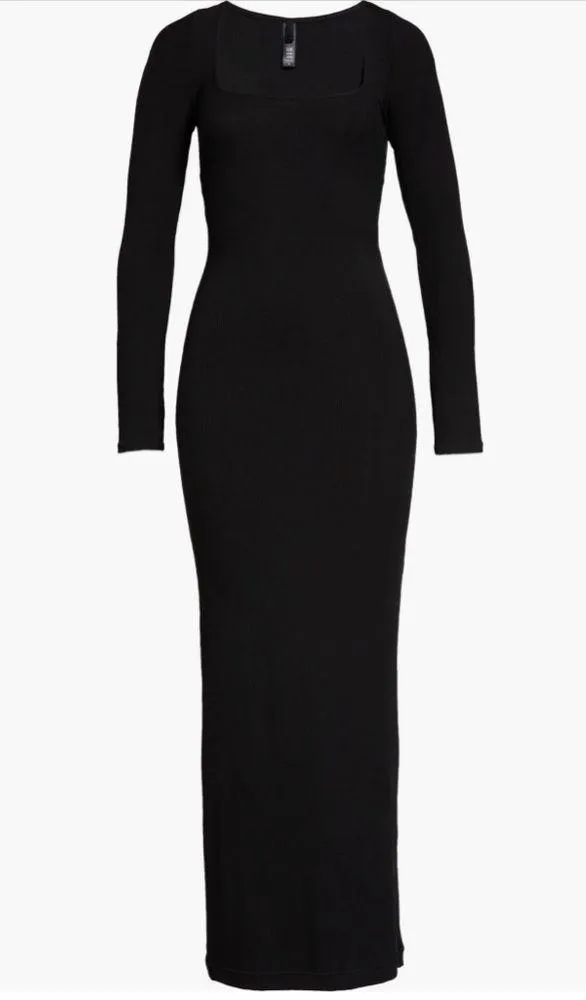 SKIMS Soft Lounge Long Sleeve Dress, Size X-Small, $90 - Image 3