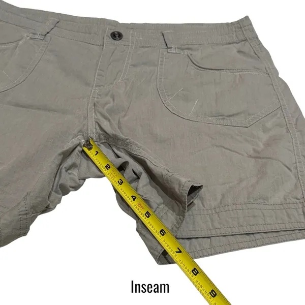 Kuhl‎ Kontra Beige Nylon Hiking Outdoor Camping Cargo Gorpcore Shorts Size 10 - Image 12