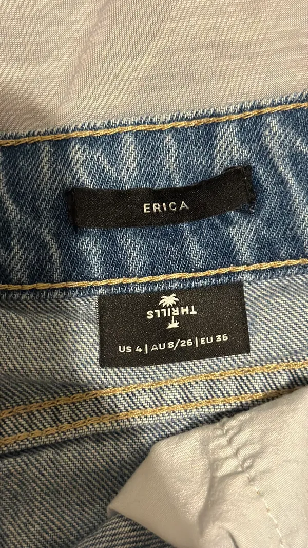 Thrills High-Waisted Jean Shorts - Image 5