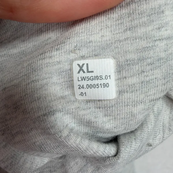 Lululemon XL Scuba Mid-Rise Oversized Jogger Regular Heathered Ultra Light Grey - Image 5