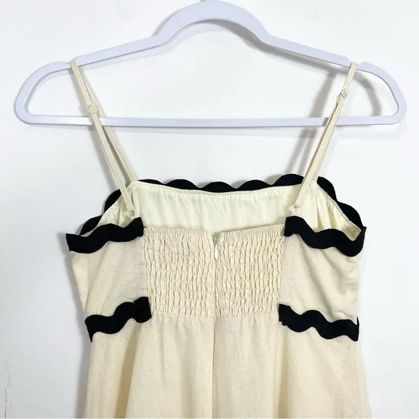 Petal + Pup Yana Maxi Dress in Cream Black Size XS - Image 8