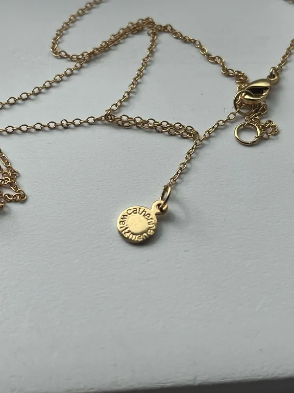 Catherine Weitzman birthday shaker necklace Gold - Image 5