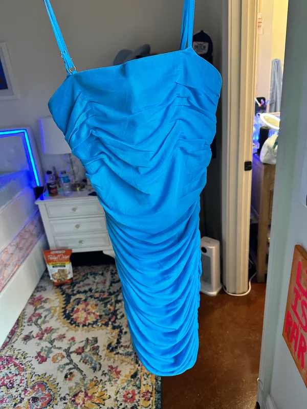 That’s So Fetch Dress Blue - Image 3