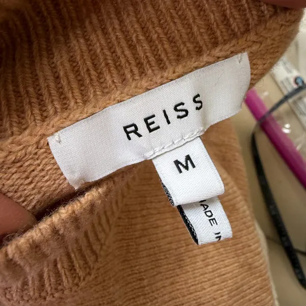 Reiss Clarice Color Blocked Sweater size medium‎ - Image 5