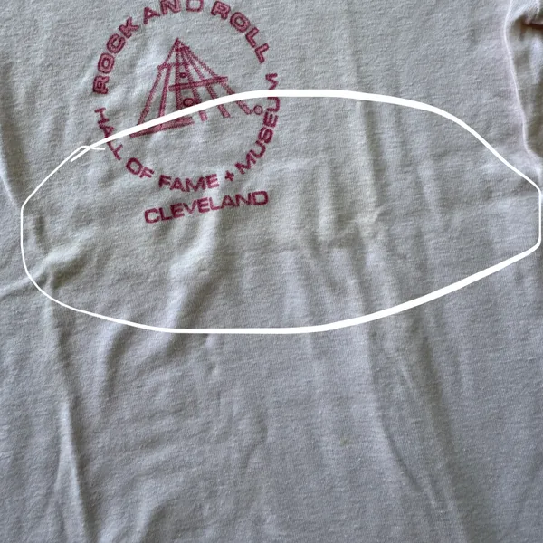 Y2K Era “Rock & Roll Hall Of Fame” Baby Tee - Image 4