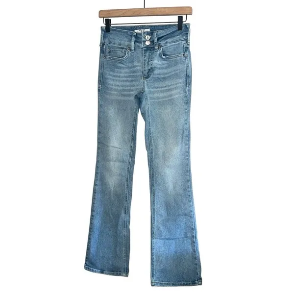 Free People We The Free Shayla Bootcut Jeans 25 Sierra Y2K Double Waist - Image 2