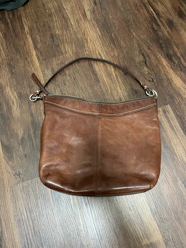 Vintage Coach Leather Bag - Image 2