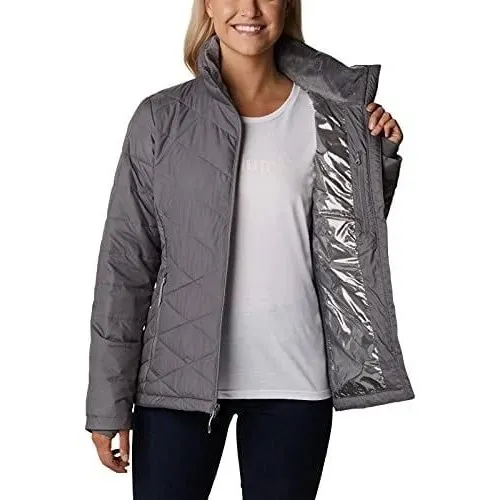 Columbia Oregon State Univesity OSU Beavers Heavenly Puffer Omni- HEAT Jacket S - Image 2