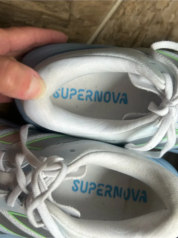 Adidas Supernova Rise 3 Blue Silver Running Shoes Size 7.5 - Image 10