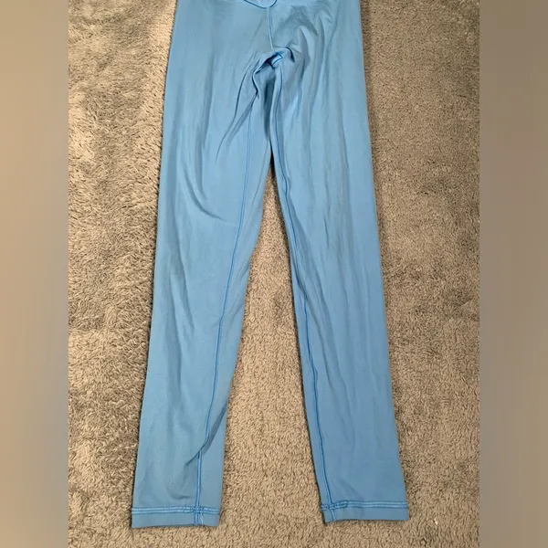 Aerie offline real me 7/8 legging hi-rise Light Blue small - Image 2