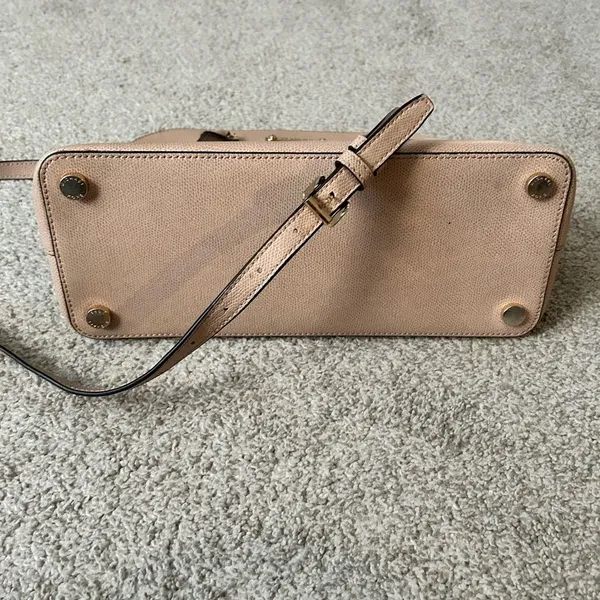 Michael‎ Kors Cindy Dome Satchel BLUSH PURSE Leather - Image 9