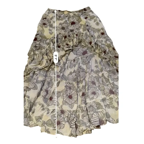 Free People Morning Sun Set Women's Small Floral‎ Skirt Top Boho Festival - Image 11