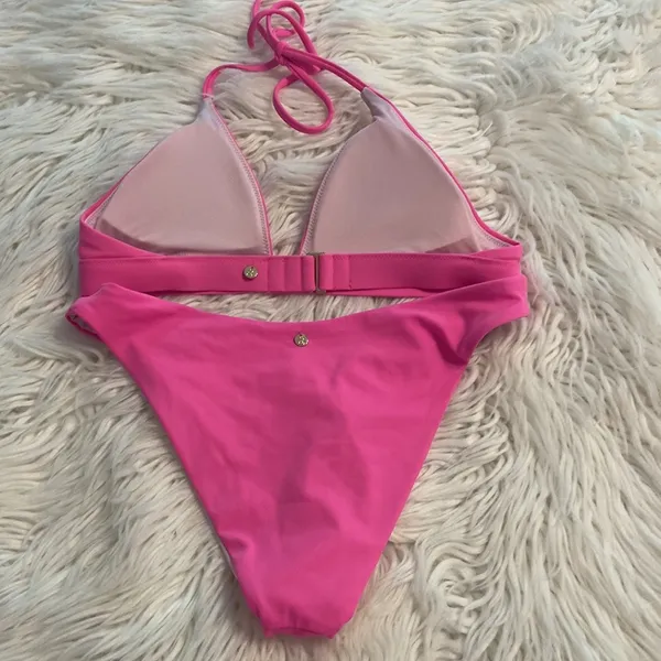 Victoria's Secret Swim color pink size M excellent condition see all photos - Image 5