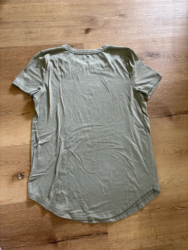 SO Light Green Short Sleeve Top - Image 5