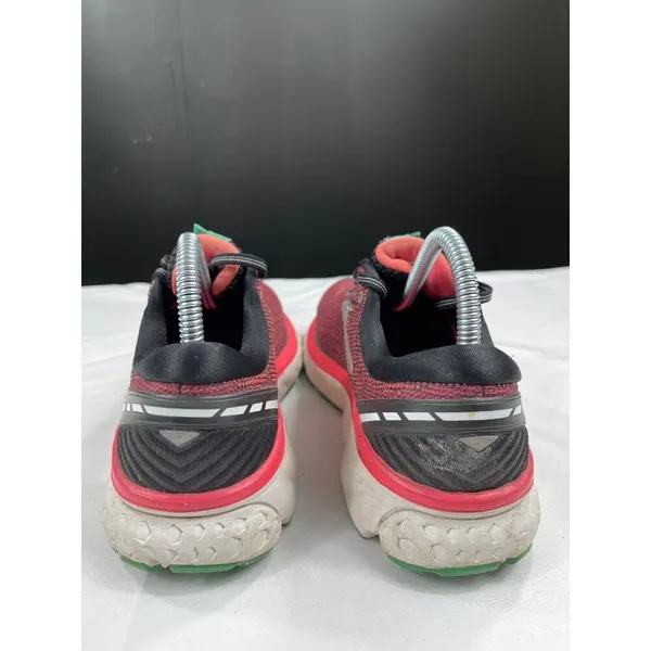 Brooks Ghost 11 SKU 7668 womens Red and Black Running Shoes Size 8 - Image 4