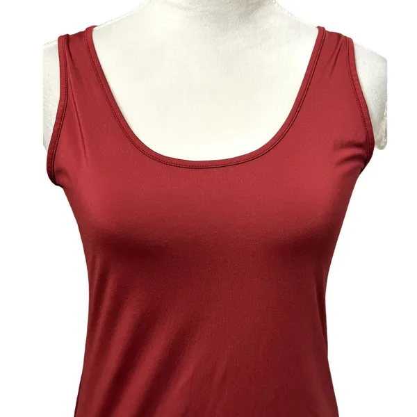 Unlisted Red Racerback Tank Top Size XS Stretch Knit Sleeveless Casual Boho Chic Classic - Image 3