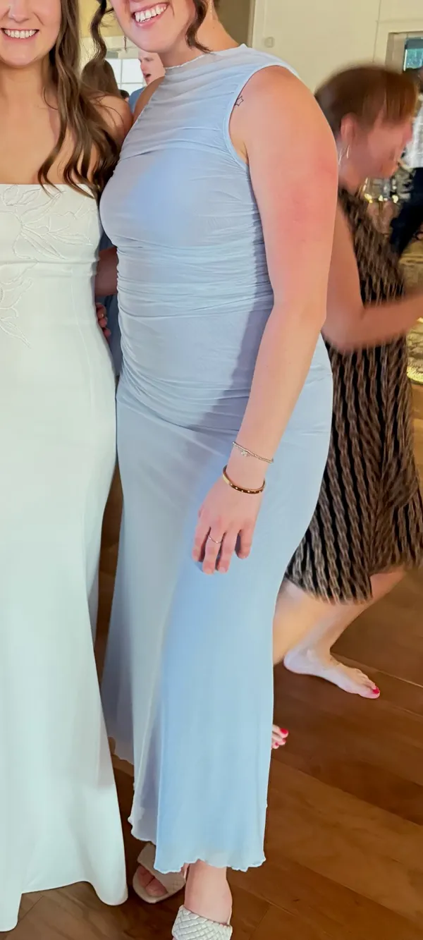 Blue Beginning Boutique Dress - Image 4