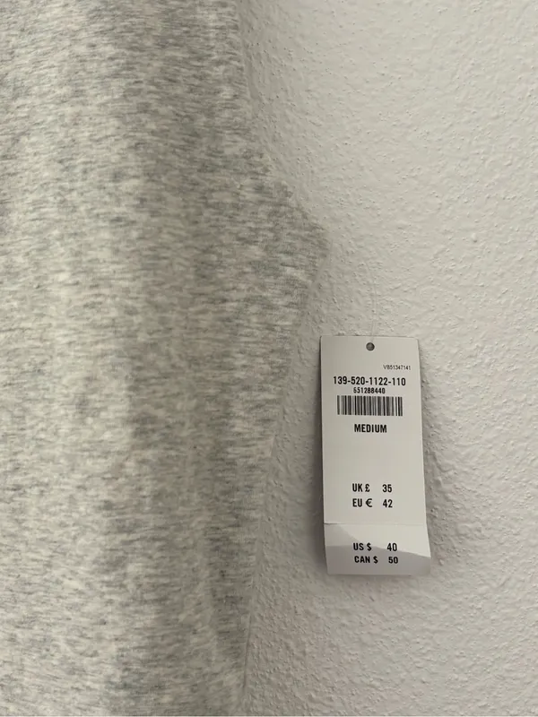 Abercrombie & Fitch sleeveless bodysuit in light gray new nwt - Image 4