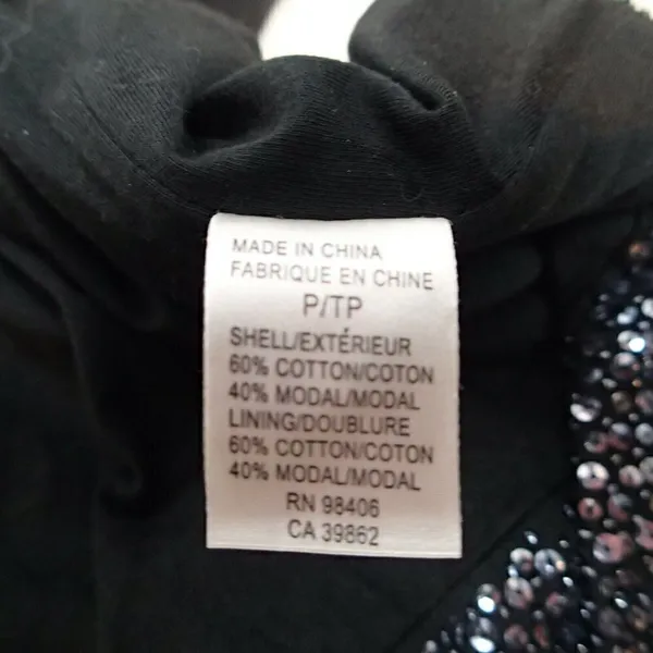 Theory Women's Size Small‎ Hailey W Skirt Black Sequin Asymmetrical Hem Pull On - Image 12