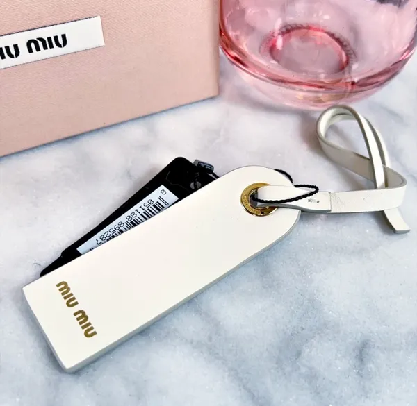 Miu Miu “Miami” Goat’s Leather Bag Charm - Image 2