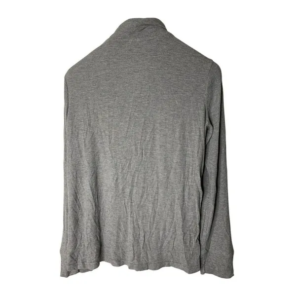 Skims soft lounge sleep shirt gray women's size small - Image 2