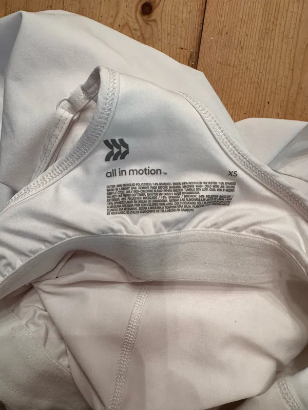 All in Motion White Tennis Dress - Image 3