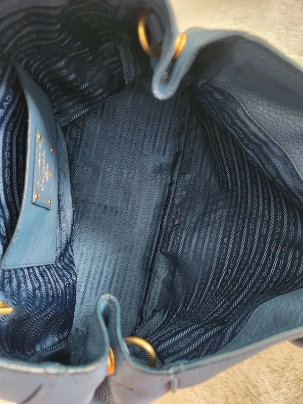 Prada Vitello Diano Tote Bag - Image 13