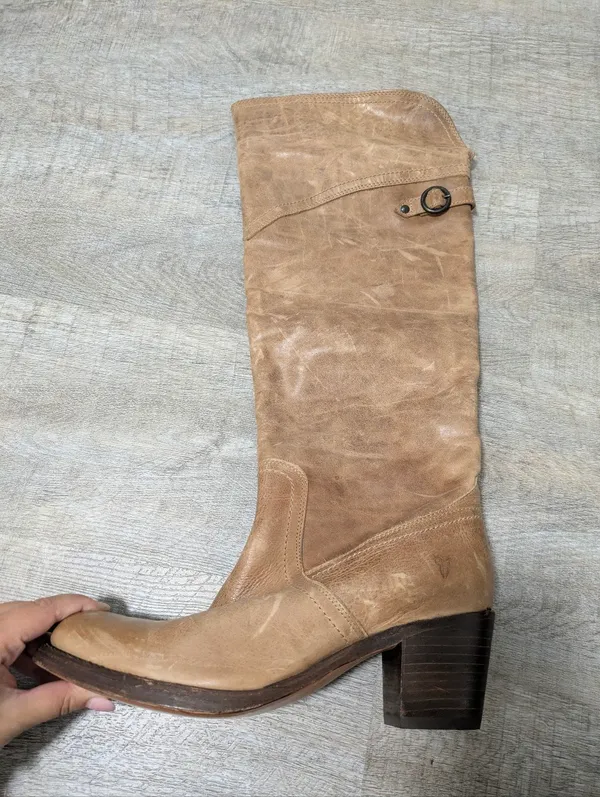 Frye Jane Tall Cuff Over-the-Knee Boots Size 8.5 - Image 3