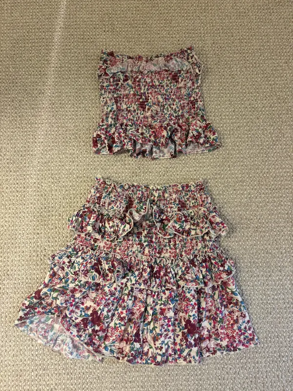 Skylar + Madison Floral Two-Piece Skirt Set - Image 2