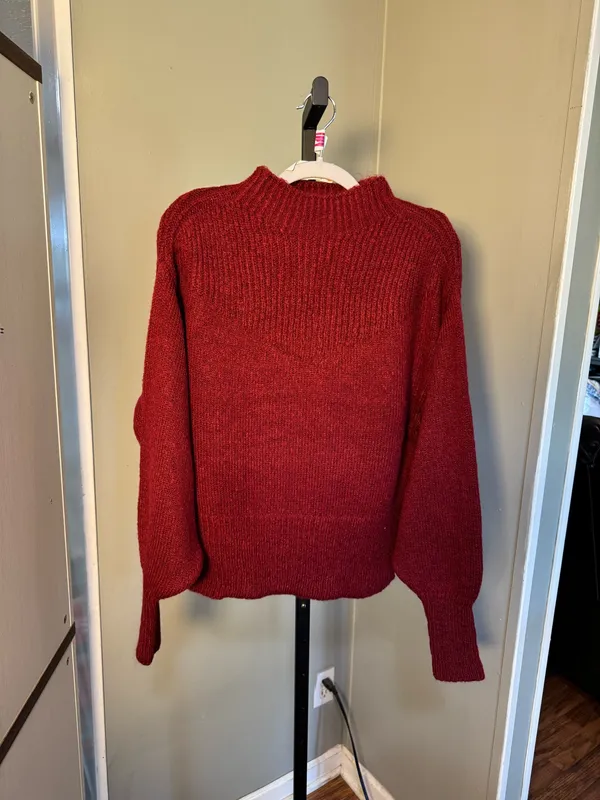 NWOT Zenana round neck sweater - Image 2