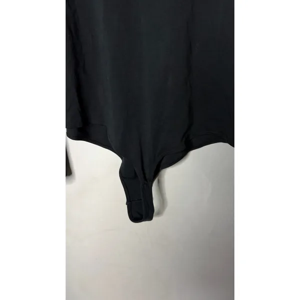 Hill House The Luna Bodysuit Black Cotton Jersey sz XXL - Image 4