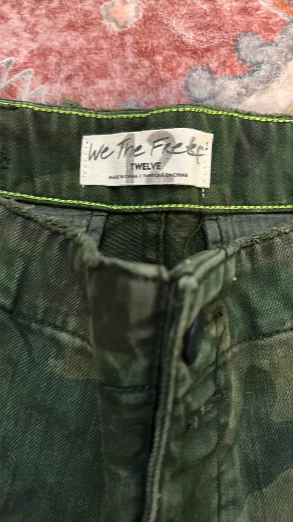 We The Free Camo Shorts Commander Cut-Off - Image 5