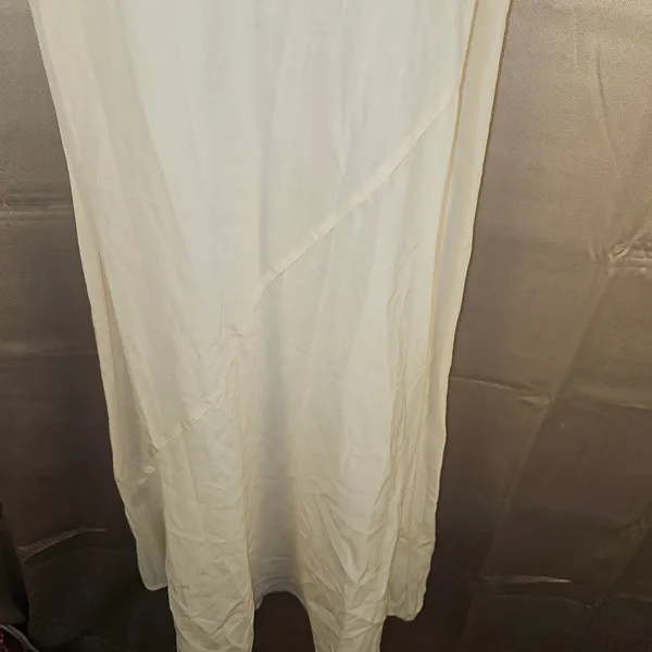 Reformation Womens Cream Maxi Slip‎ Dress XS - Image 3