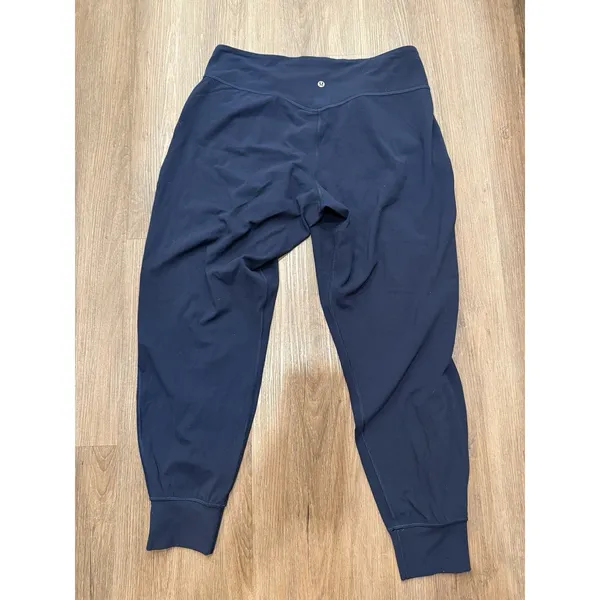 Lululemon Align Jogger Women's 14 Navy 28" Stretch High Rise‎ Athletic Travel - Image 2