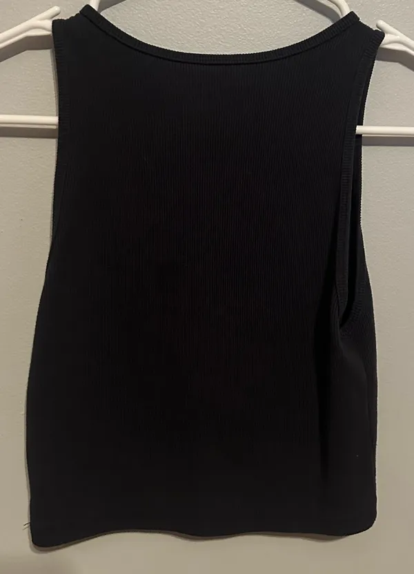 Black American Eagle Tank Top - Image 2