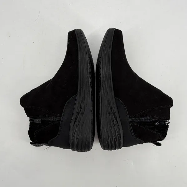 Ryka Black Slip‎ On Ankle Boots Women's 6.5 Comfort Shoes - Image 4