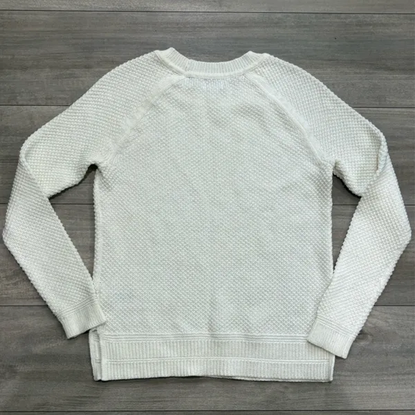 Old Navy Cream Knit Sweater Size M - Image 2