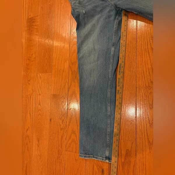 Abercrombie & Fitch Curve Love 90s Straight Ultra High Rise Jeans 29/8R - Image 4