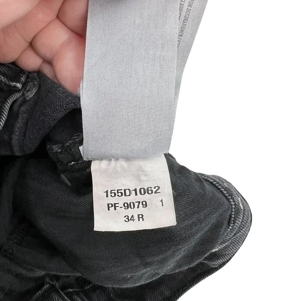 Abercrombie Curve Love Jeans Ultra High Rise 90s‎ Straight Black Size 34 18R - Image 14