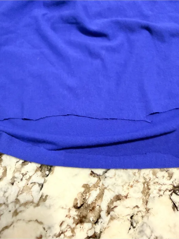 Zenana Blue Tiered Maxi Skirt Small Drawstring Boho Peasant - Image 7