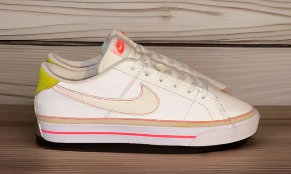 Size 11.5 - Nike Court Legacy Next Nature Hot Punch Contrast Stitch W - Image 4