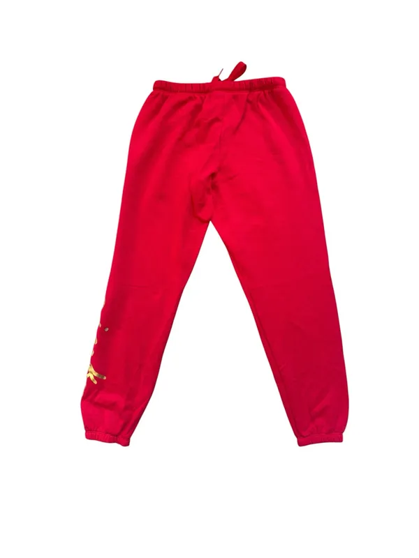 NEW Victorias Secret Pink Skinny Jogger-Red Gold Size Small NWT - Image 4