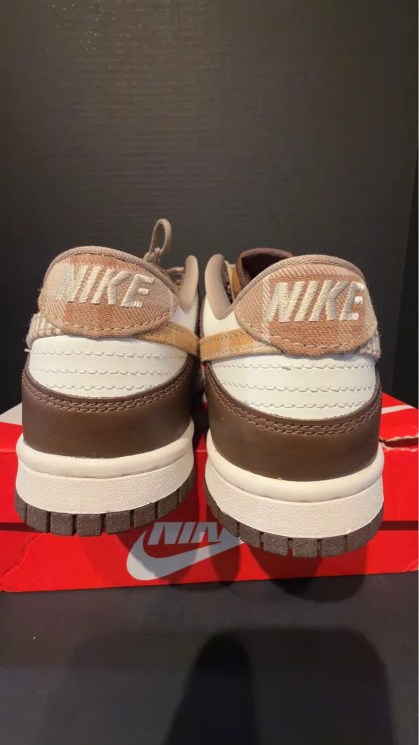 Nike Dunk Low Plaid size 4Y/5.5W - Image 4