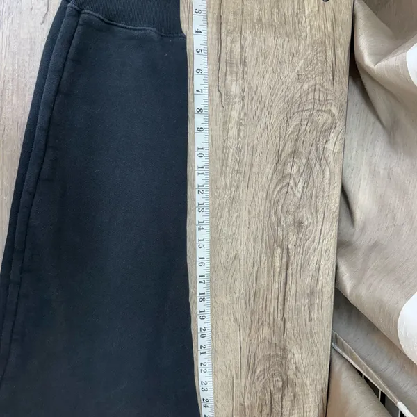 Marissa Webb SO HIGH WAISTED FRENCH TERRY SWEATPANTS IN BLACK size small‎ - Image 6