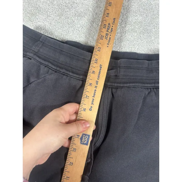 Lululemon Scuba Relaxed High-Rise‎ Jogger Black Women's Size 0 Fleece Sweatpants - Image 10