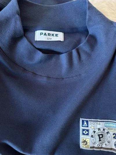 Parke Ribbed Pullover w/ Nostalgia Patch – Crown – S/M – NWT – Sold Out Online - Image 7