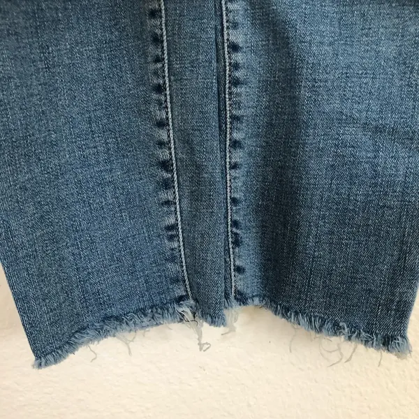 NEW Lucky Brand High Rise Raw Hem Bridgette Skinny Blue Jeans 8/29 - Image 6