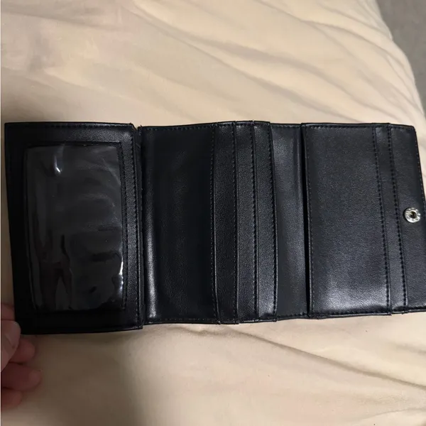 Vintage 1990’s Genuine Leather minimalist Esprit Wallet - Image 6