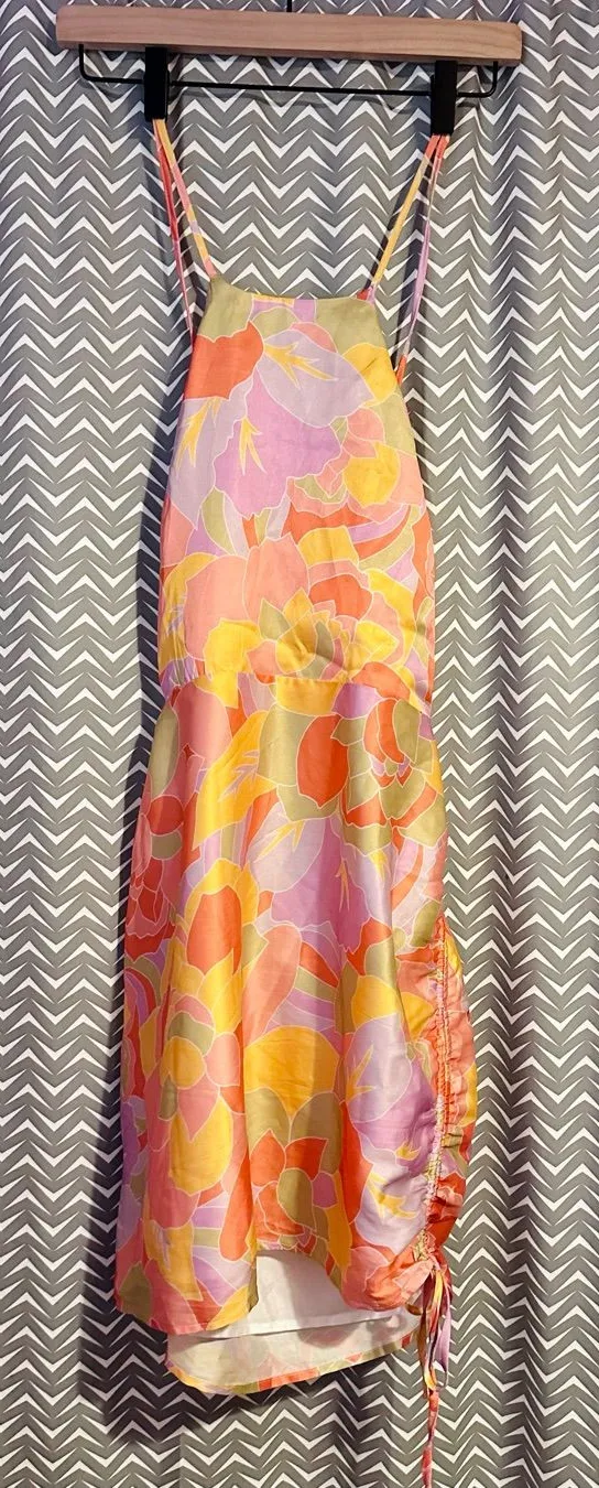 NWT Runaway The Label | Tammy Mini Dress in Sage Floral, Large. - Image 3