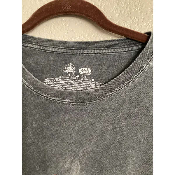 Disney Parks Star Wars Rainbow Millennium Falcon Crop t-shirt Pride Collection L - Image 2
